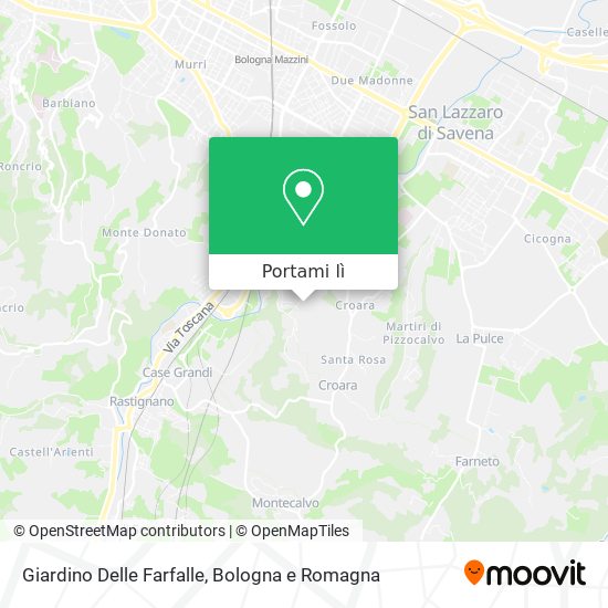 Mappa Giardino Delle Farfalle