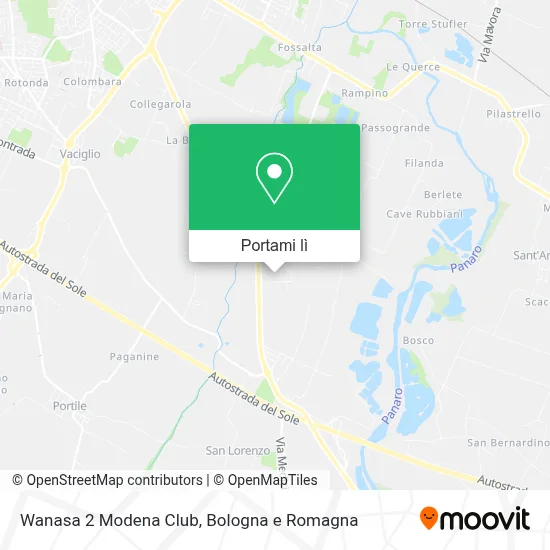 Mappa Wanasa 2 Modena Club