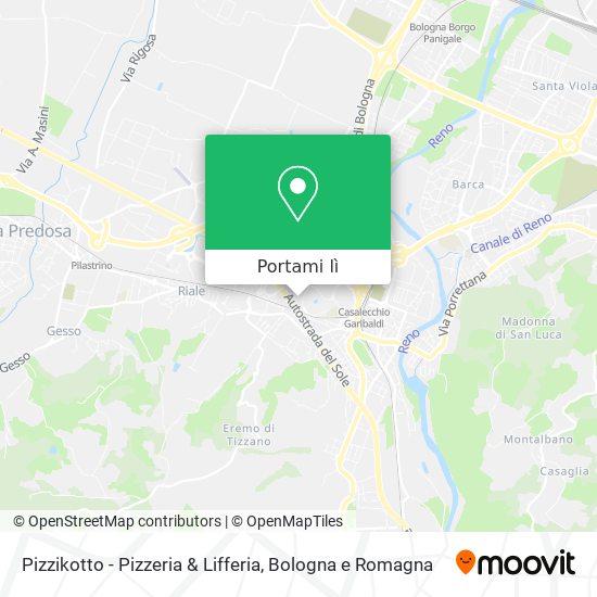 Mappa Pizzikotto - Pizzeria & Lifferia