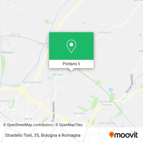 Mappa Stradello Toni, 35