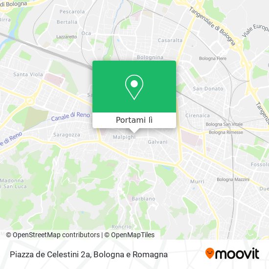 Mappa Piazza de  Celestini  2a