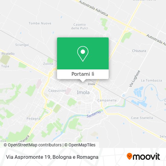 Mappa Via Aspromonte  19