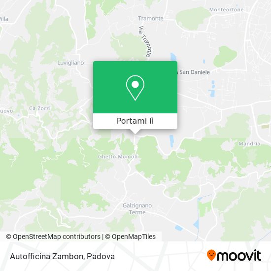 Mappa Autofficina Zambon