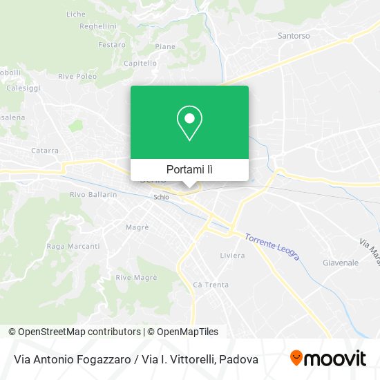 Mappa Via Antonio Fogazzaro / Via I. Vittorelli