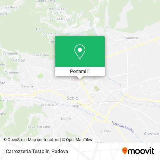 Mappa Carrozzeria Testolin