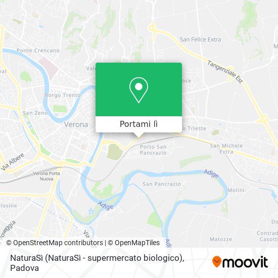 Mappa NaturaSì (NaturaSì - supermercato biologico)