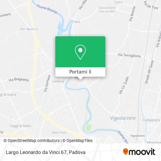 Mappa Largo Leonardo da Vinci  67