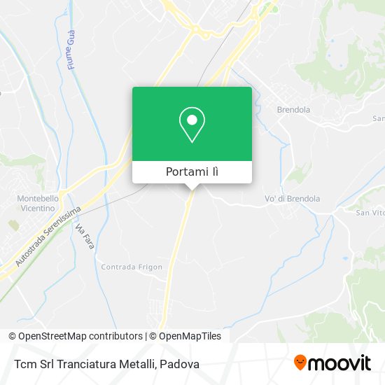 Mappa Tcm Srl Tranciatura Metalli