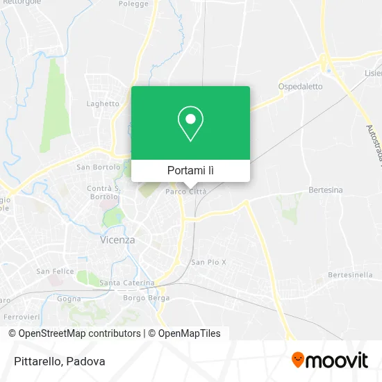 Mappa Pittarello