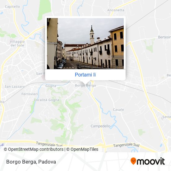 Mappa Borgo Berga