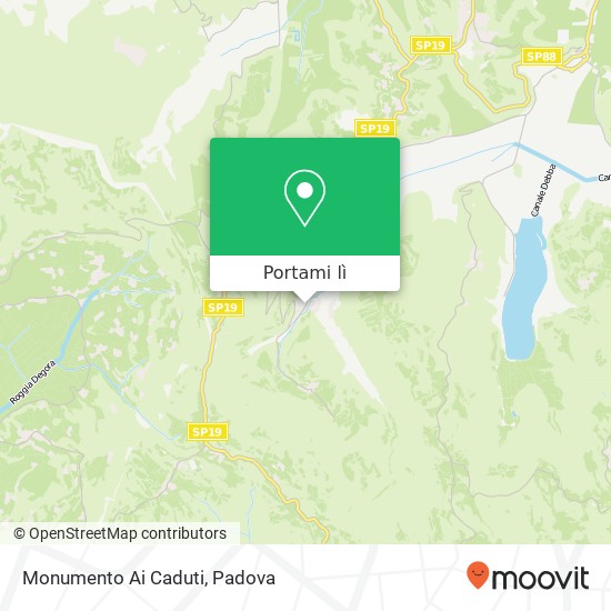 Mappa Monumento Ai Caduti