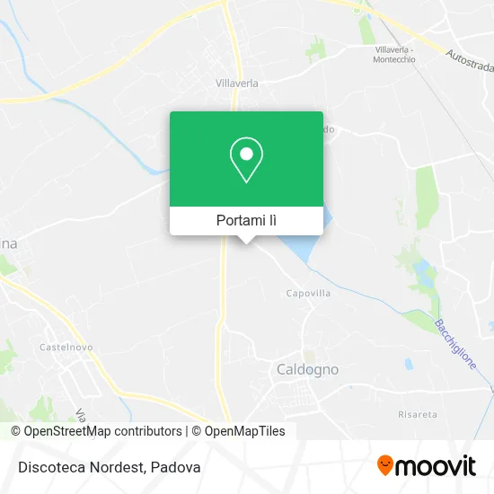 Mappa Discoteca Nordest