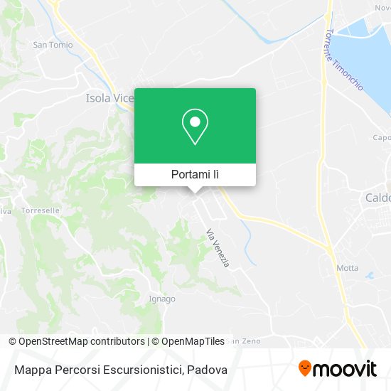 Mappa Mappa Percorsi Escursionistici