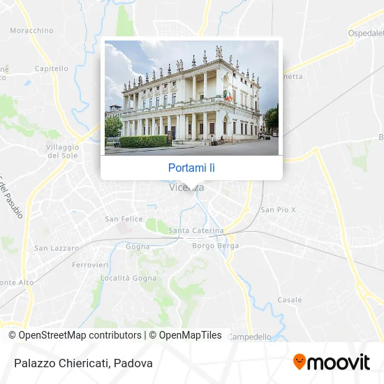 Mappa Palazzo Chiericati