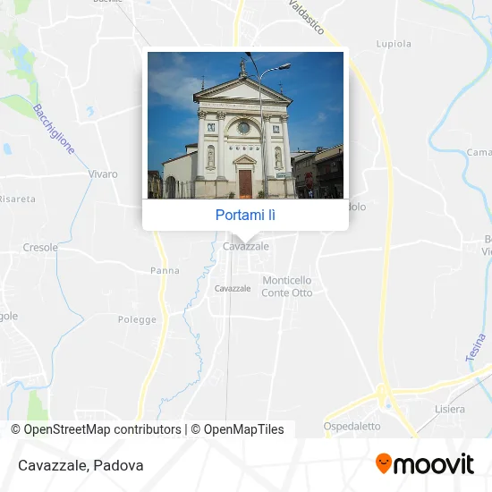 Mappa Cavazzale