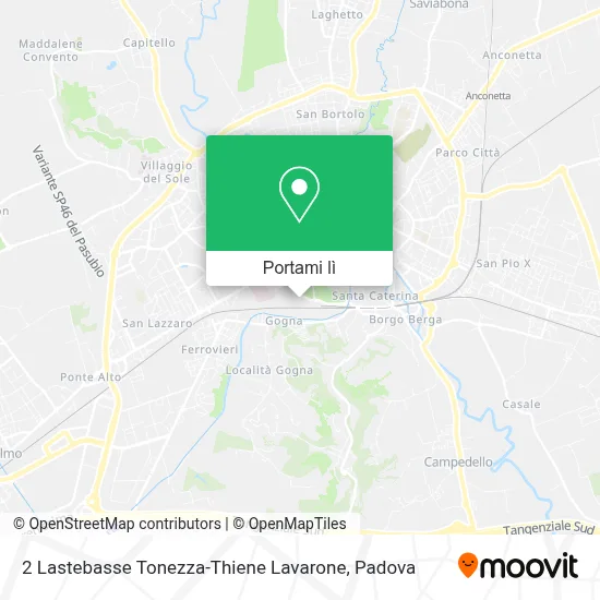 Mappa 2 Lastebasse Tonezza-Thiene Lavarone