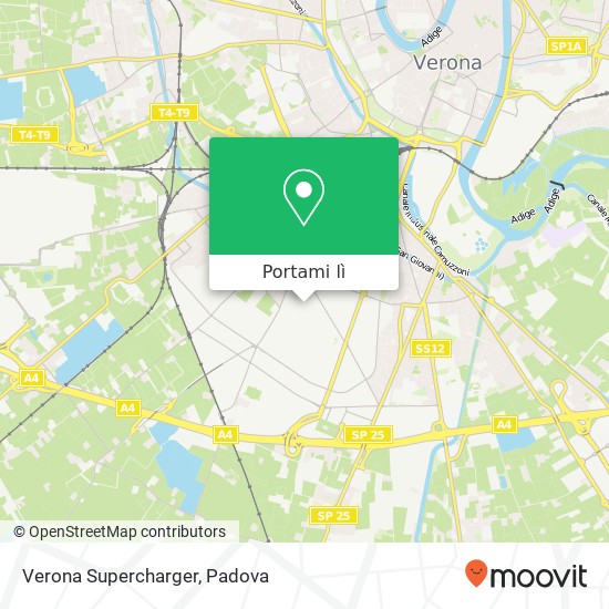 Mappa Verona Supercharger