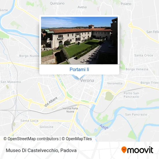 Mappa Museo Di Castelvecchio