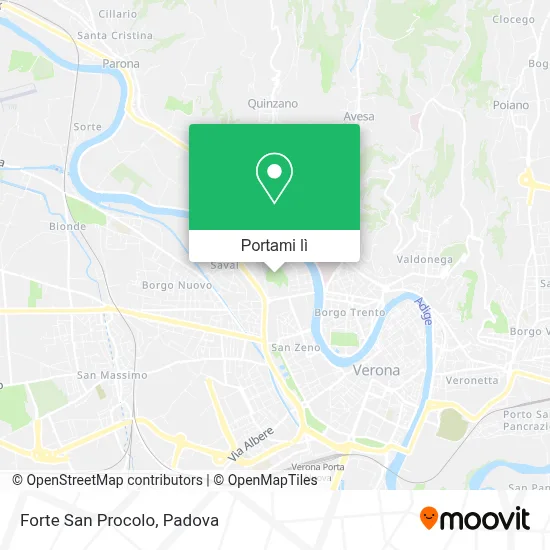 Mappa Forte San Procolo
