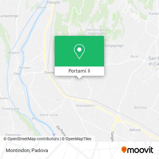 Mappa Montindon