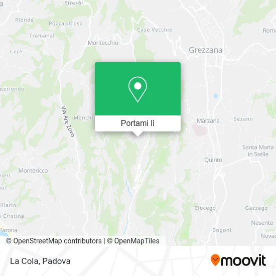 Mappa La Cola
