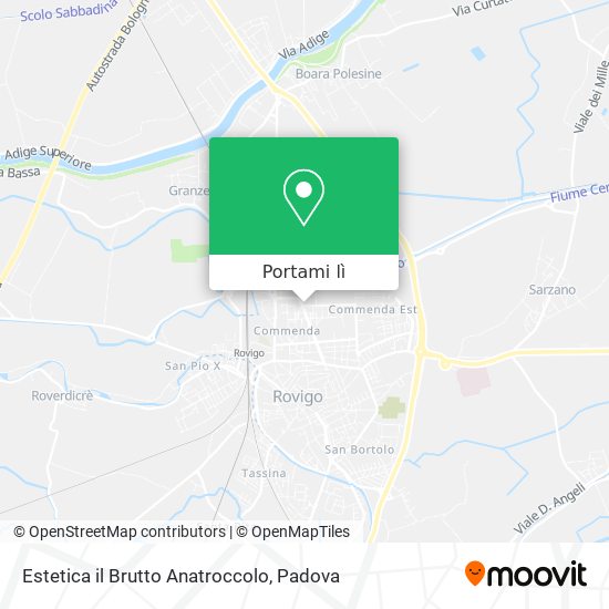 Mappa Estetica il Brutto Anatroccolo
