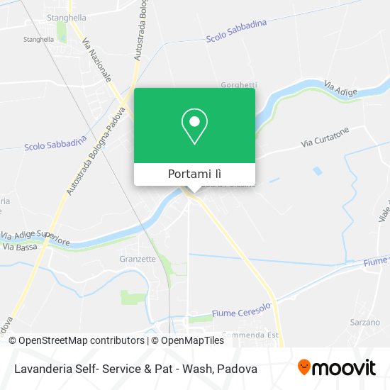 Mappa Lavanderia Self- Service & Pat - Wash