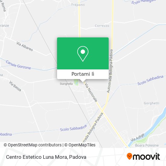 Mappa Centro Estetico Luna Mora