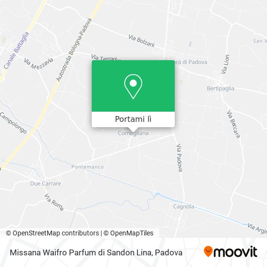 Mappa Missana Waifro Parfum di Sandon Lina