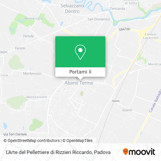 Mappa L'Arte del Pellettiere di Rizzieri Riccardo