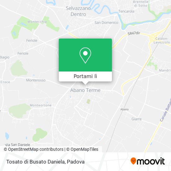 Mappa Tosato di Busato Daniela