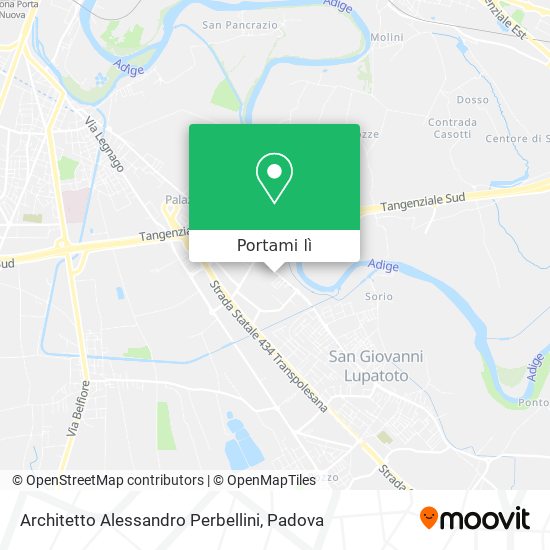 Mappa Architetto Alessandro Perbellini