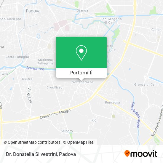 Mappa Dr. Donatella Silvestrini