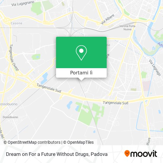 Mappa Dream on For a Future Without Drugs