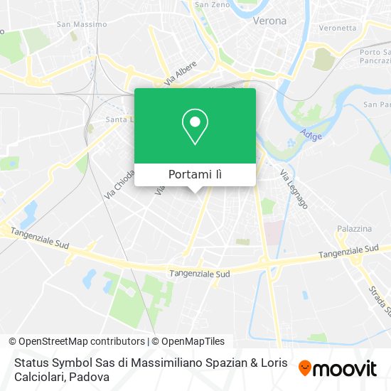 Mappa Status Symbol Sas di Massimiliano Spazian & Loris Calciolari