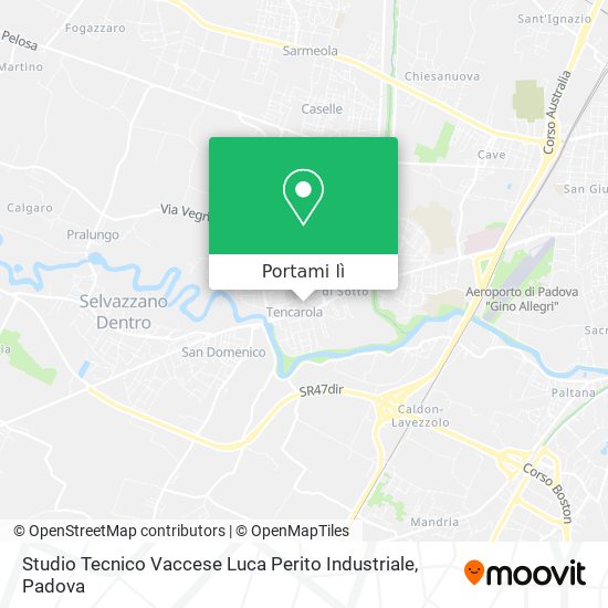 Mappa Studio Tecnico Vaccese Luca Perito Industriale