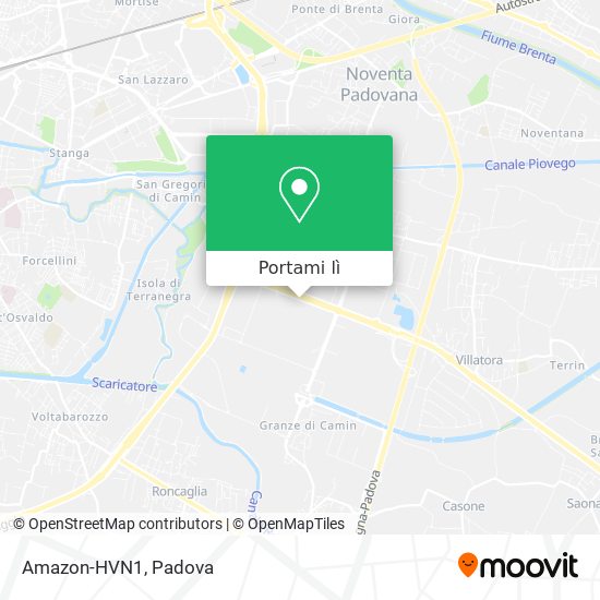 Mappa Amazon-HVN1