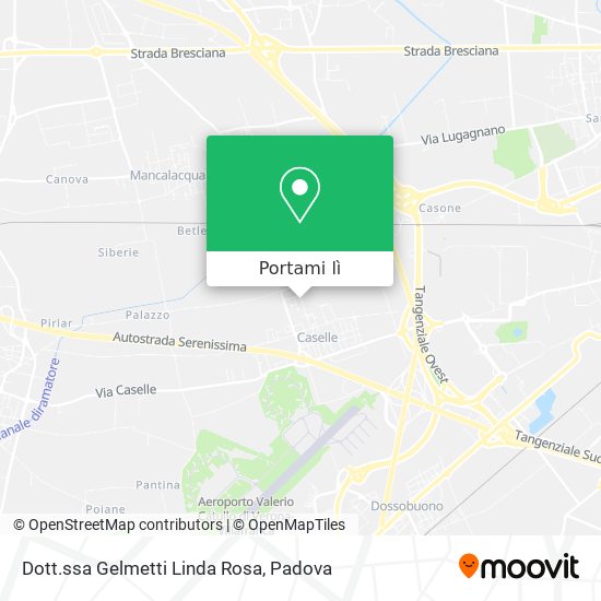 Mappa Dott.ssa Gelmetti Linda Rosa