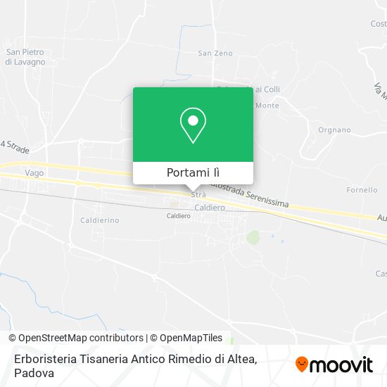 Mappa Erboristeria Tisaneria Antico Rimedio di Altea