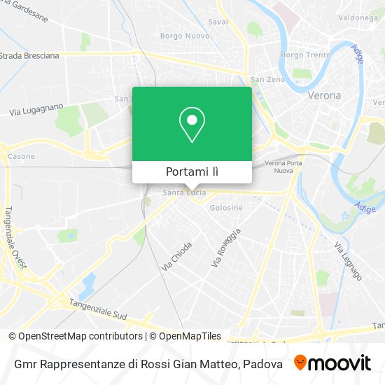 Mappa Gmr Rappresentanze di Rossi Gian Matteo