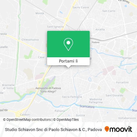 Mappa Studio Schiavon Snc di Paolo Schiavon & C.