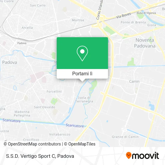 Mappa S.S.D. Vertigo Sport C