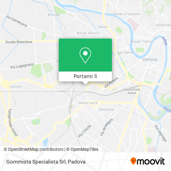 Mappa Gommista Specialista Srl
