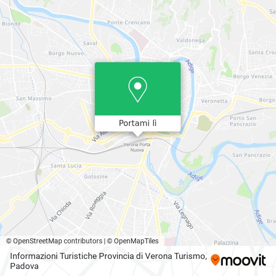 Mappa Informazioni Turistiche Provincia di Verona Turismo