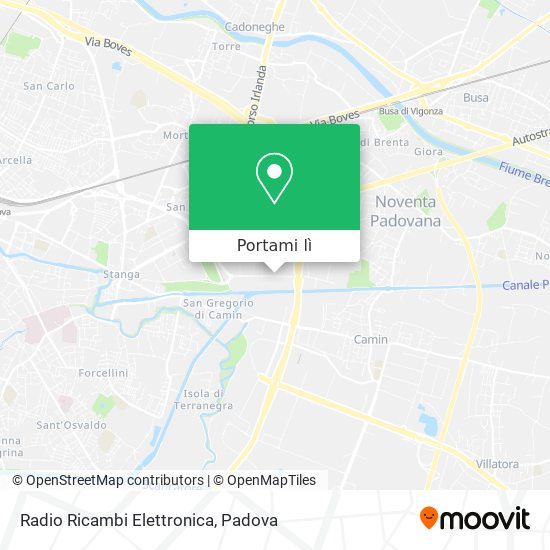 Mappa Radio Ricambi Elettronica
