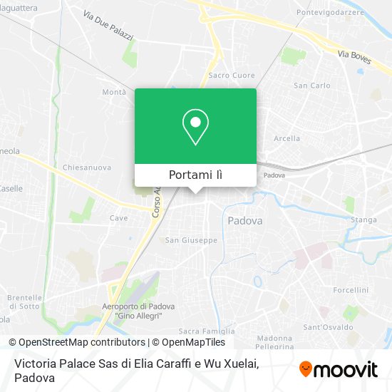 Mappa Victoria Palace Sas di Elia Caraffi e Wu Xuelai