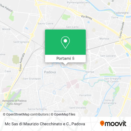 Mappa Mc Sas di Maurizio Checchinato e C.