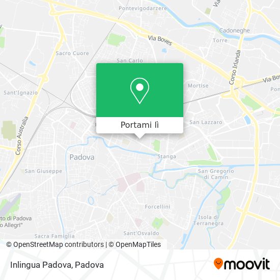 Mappa Inlingua Padova