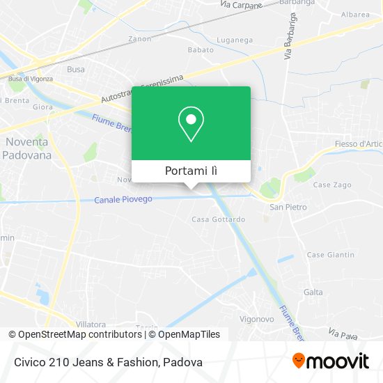 Mappa Civico 210 Jeans & Fashion