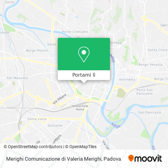 Mappa Merighi Comunicazione di Valeria Merighi